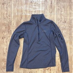 Columbia Navy Quarter-Zip Pullover